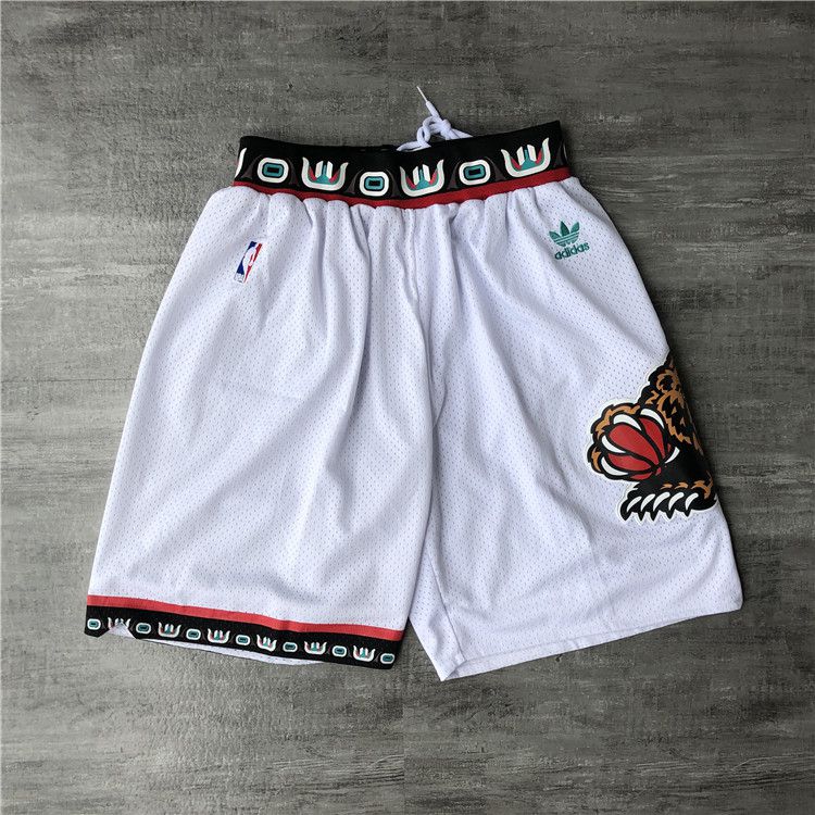 Men NBA Memphis Grizzlies White Shorts 0416->memphis grizzlies->NBA Jersey